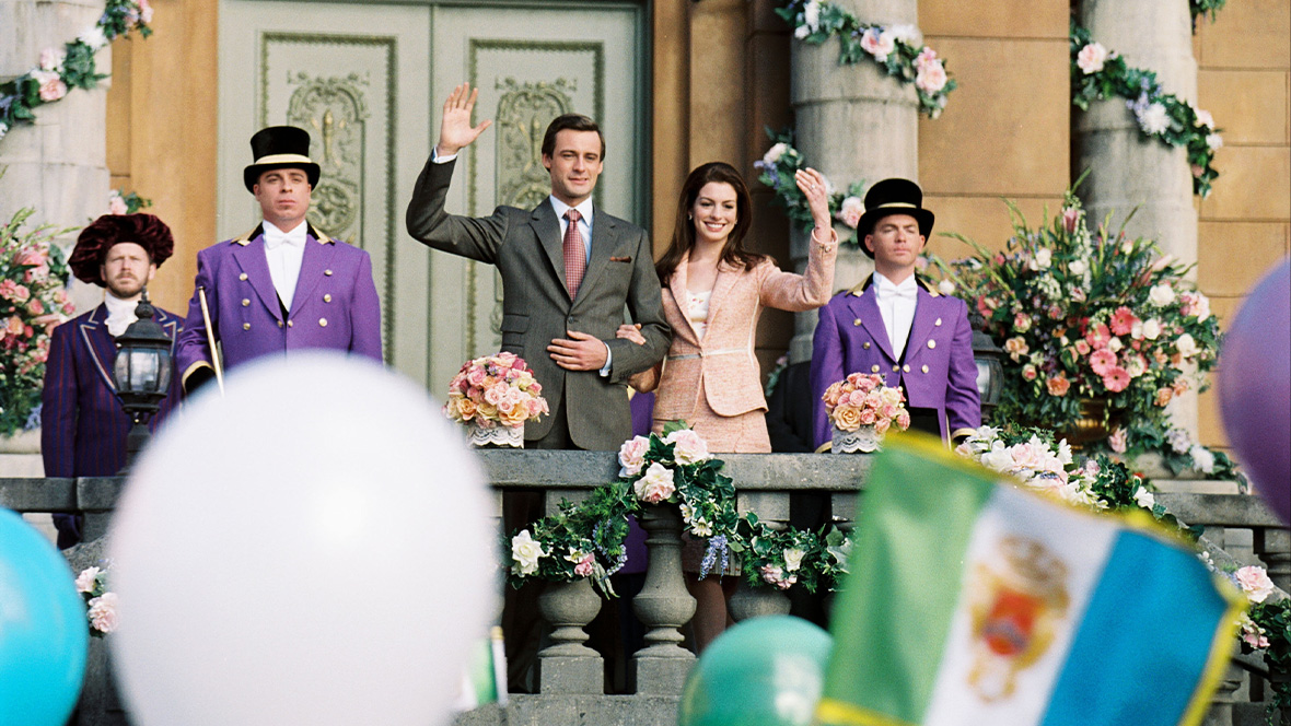 Anne Hathaway and Callum Blue