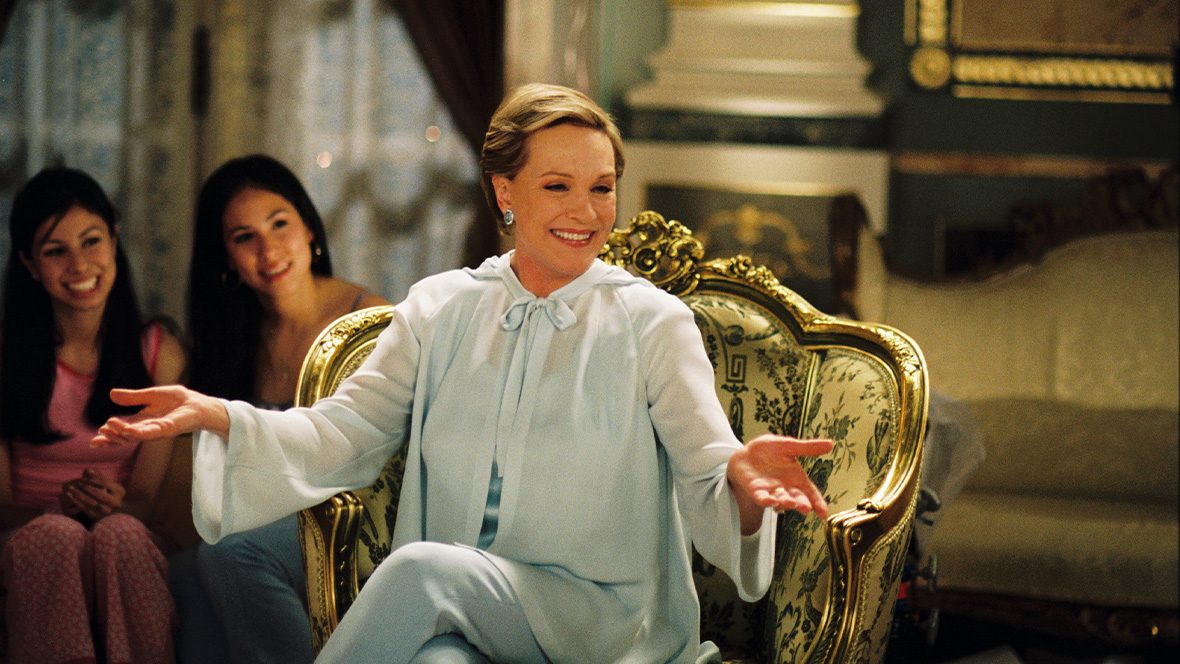Julie Andrews as Queen Clarisse