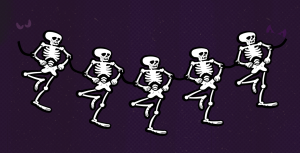 Skeleton Gardland - 1