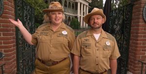 Jungle Cruise skippers give tour of Haunted Mansion