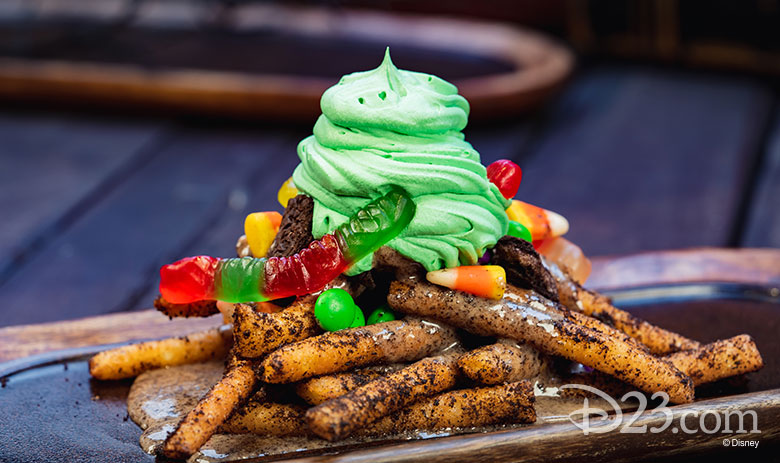 Oogie’s Worms & Dirt Funnel Fries at Disneyland Resort 