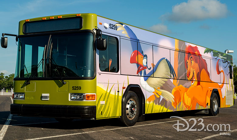 WDW The Lion King Bus