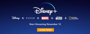 Disney+ start streaming banner