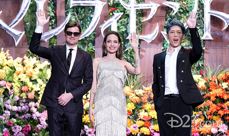 Sam Riley, Angelina Jolie, MIYAVI in Japan