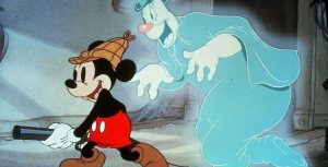 Mickey Mouse and a Lonesome Ghost