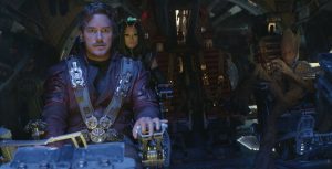 Chris Pratt as Starlord, Groot, Mantis