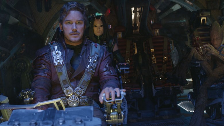 Chris Pratt as Starlord, Groot, Mantis