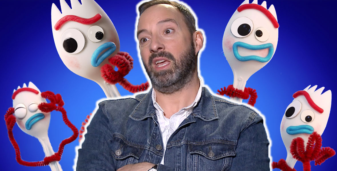 Tony Hale Answers These Pressing Disney Questions | Forky Asks a ...