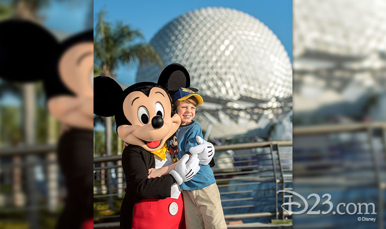 Mickey at Epcot