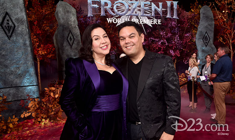 Frozen 2 Kristen Anderson-Lopez and Robert Lopez