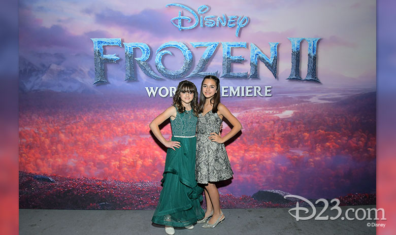 Frozen 2 child actors