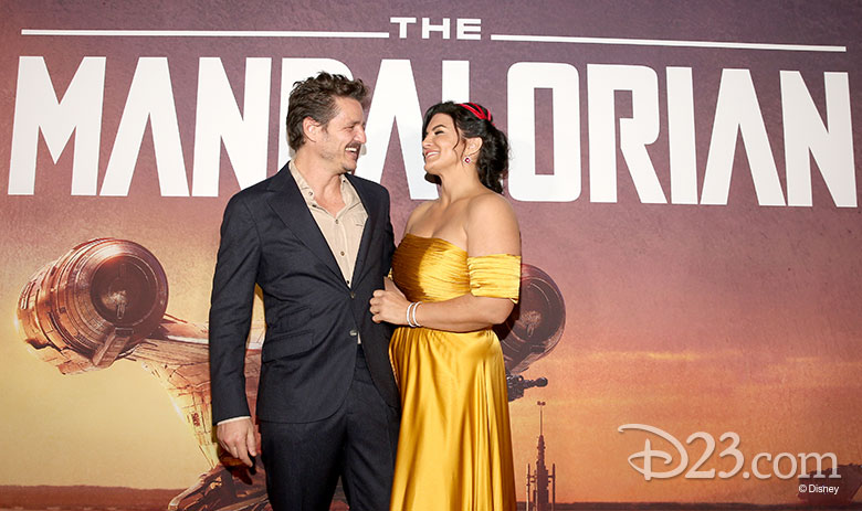 Gina Carano and Pedro Pascal