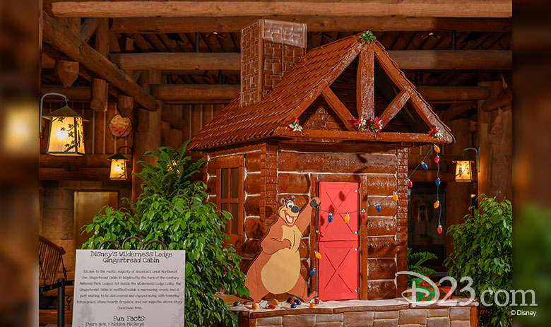 wilderness lodge gingerbread house