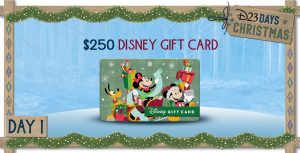 D23 Days of Christmas 2019 Day 1 prize