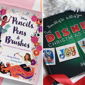 pencils, disney christmas card, poppins in every way