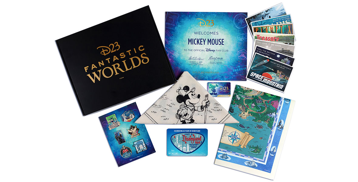 D23 2020 Member Gift - D23 Fantastic Worlds