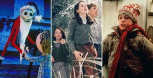 Nightmare before christmas, chronicles of narnia, and home alone