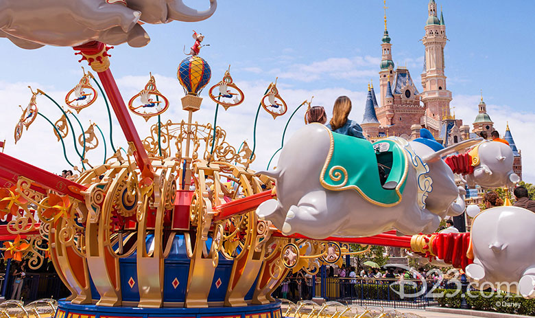 dumbo shanghai disneyland