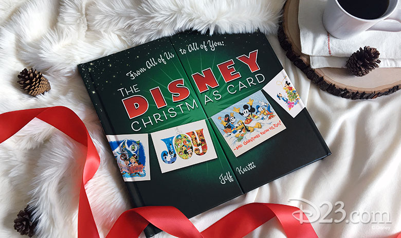 the disney christmas card