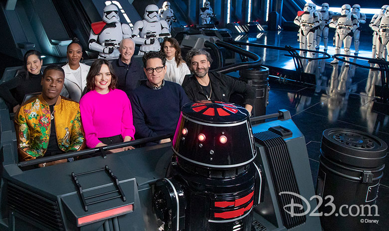 Star Wars: The Rise of Skywalker cast feature on special