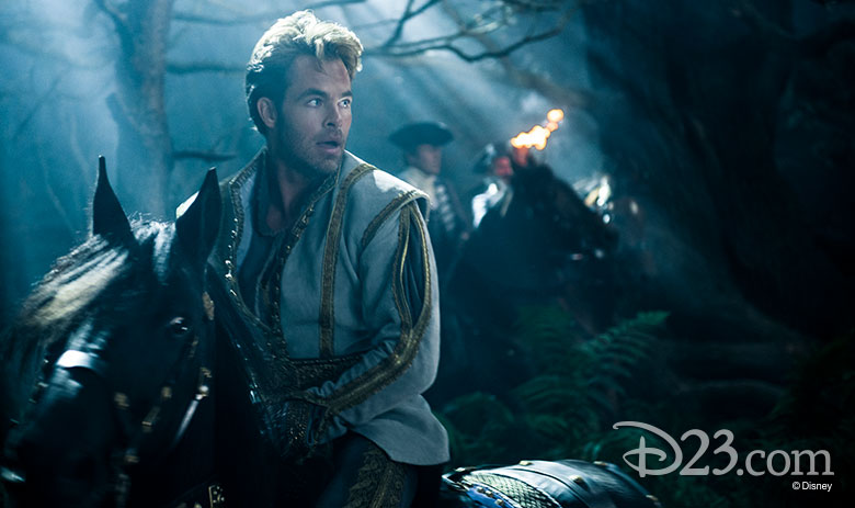 chris pine as prince charming