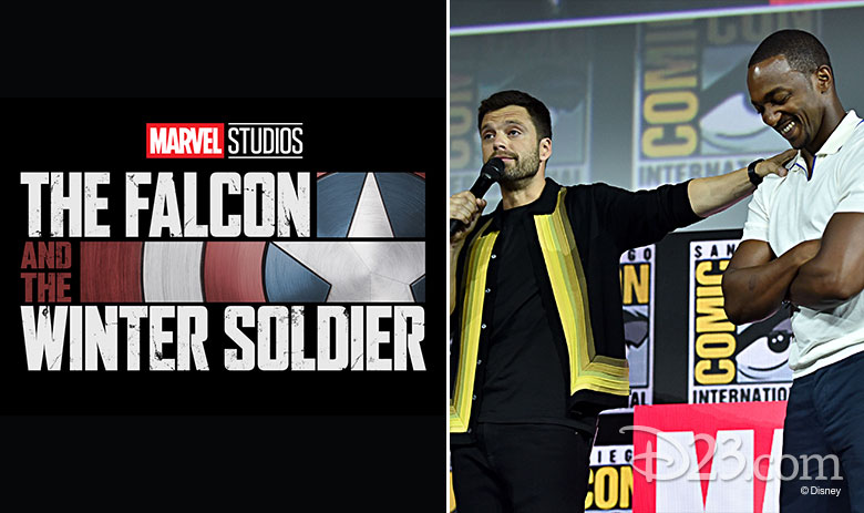 falcon and the winter soldier, sebastian stan, and anthony mackie