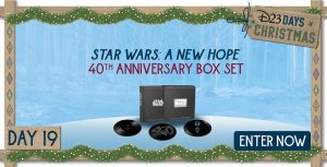 D23 Days of Christmas 2019 Sweepstakes Day 19 prize