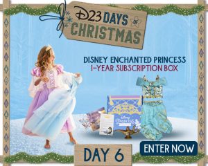 D23 Days of Christmas 2019 Sweepstakes Day 6 prize banner