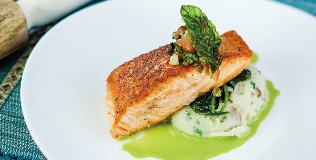 Pan-seared Salmon Recipe from Disneyland’s Blue Bayou
