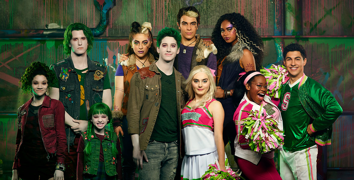 Stars Of Disney's 'Zombies' Present a 'Zombies'-Themed Cheer