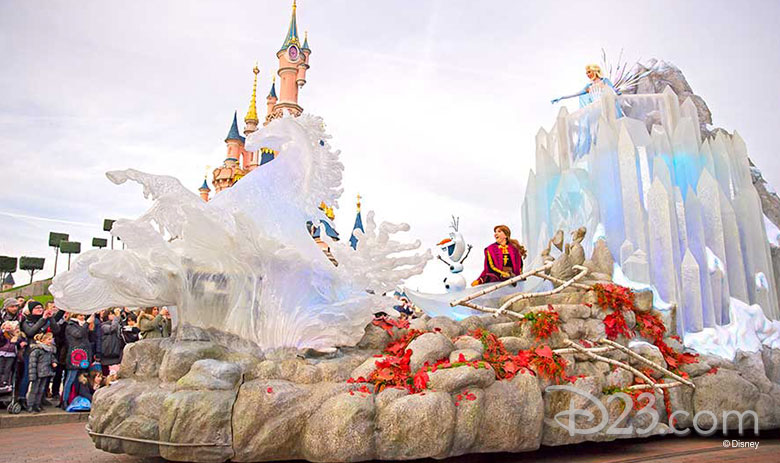 frozen float disneyland paris