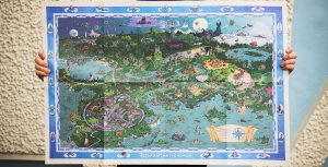 D23 Fantastic Worlds map