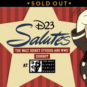 D23 Salutes the Walt Disney Studios and WWII Exhibit at The Walt Disney Family Museum