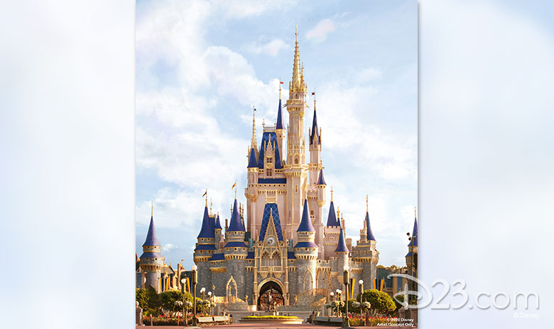 Cinderella castle concept art