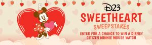 D23 Minnie Mouse Sweetheart Sweepstakes