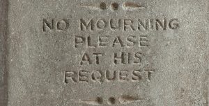 Haunted Mansion Tombstone