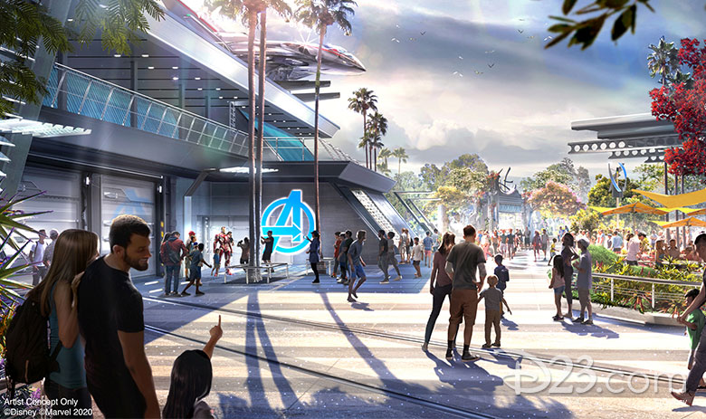 Everything We Know About Avengers Campus At Disneyland Resort D23