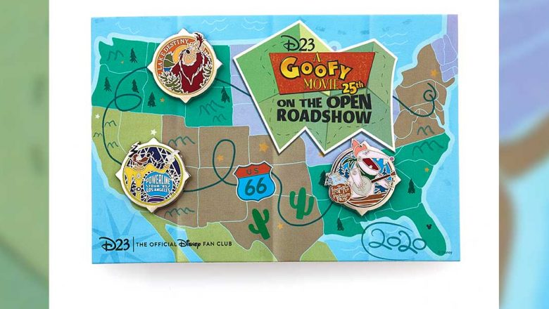 This D23-Exclusive A Goofy Movie Pin Set Takes You on the ...