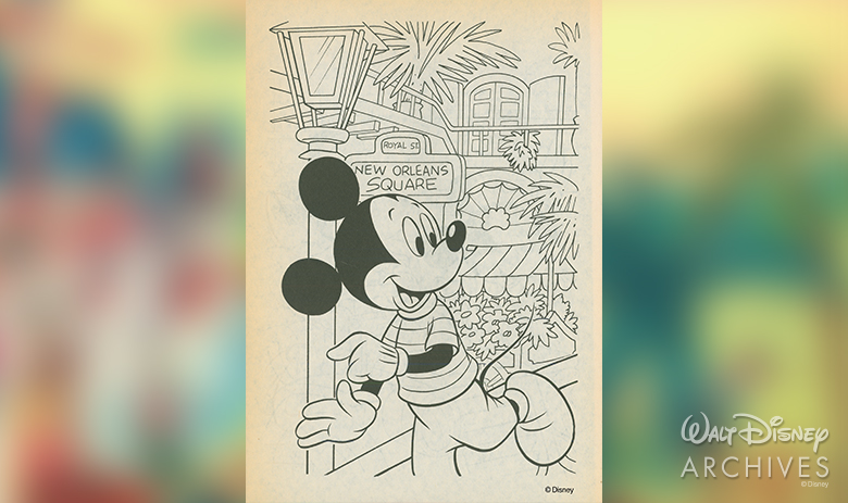 Coloring Books from the Walt Disney Archives - D23