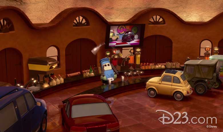 pizza planet truck in incredibles