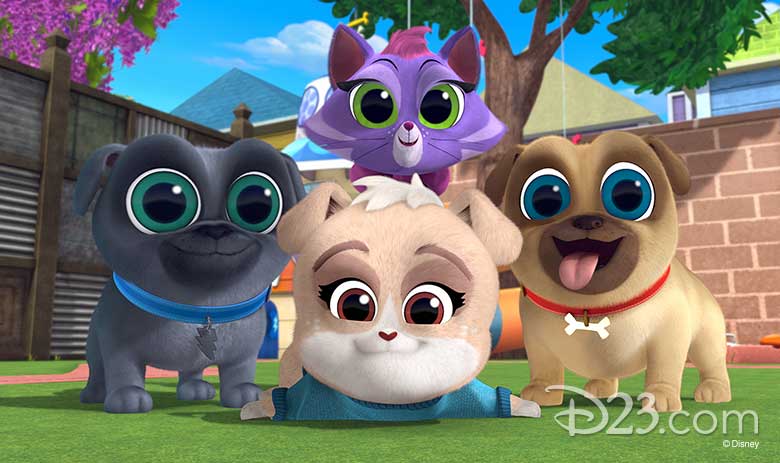 are puppy dog pals at disneyland