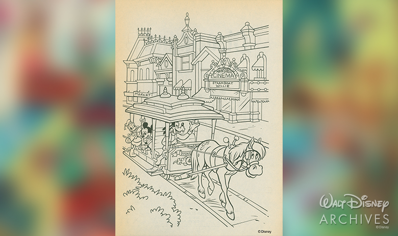 Coloring Books from the Walt Disney Archives - D23