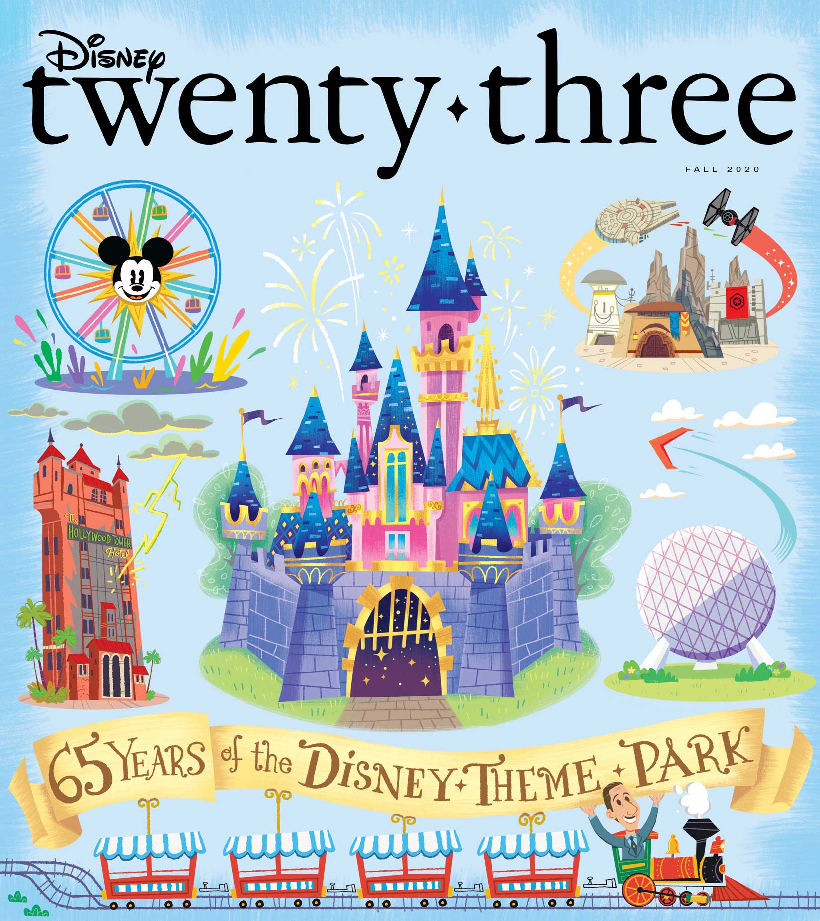 Details about   Disney D23 Twenty Three Fall 2020 Magazine Exclusive Disneyland Postcard Set New
