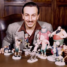 Walt with animator models