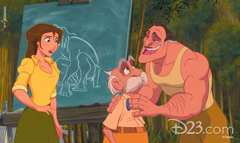 Disney Tarzan Professor