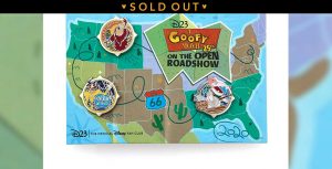 goofy movie pin set sold out