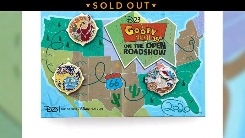 goofy movie pin set sold out