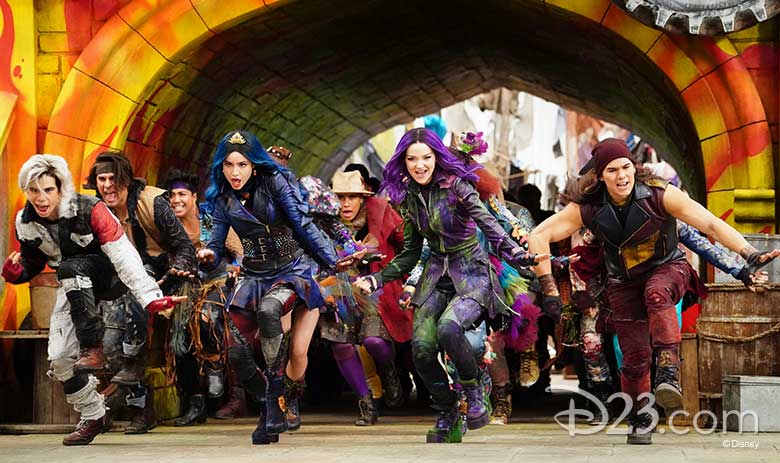 VIDEO: Watch the first six minutes of Disney's Descendants, musical number “Rotten  to the Core” - Inside the Magic