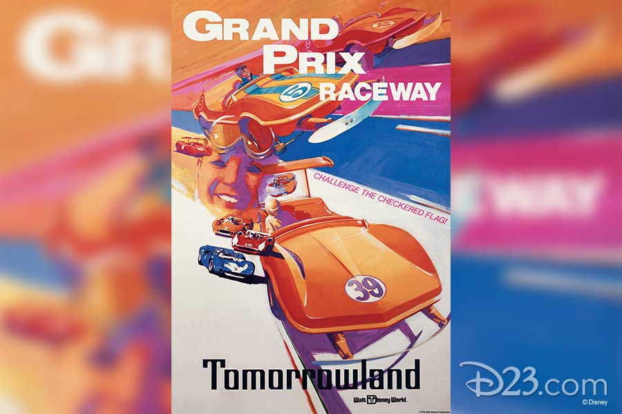 Grand Prix raceway poster