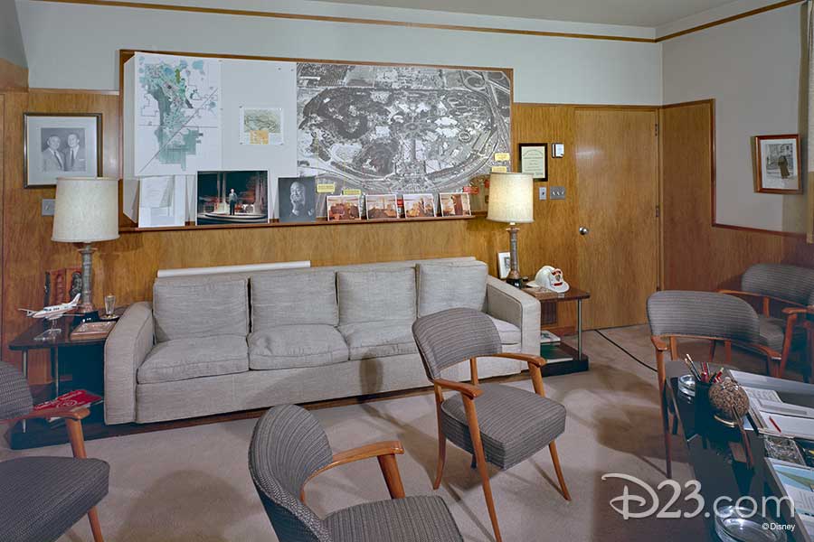 Walt's Office Map
